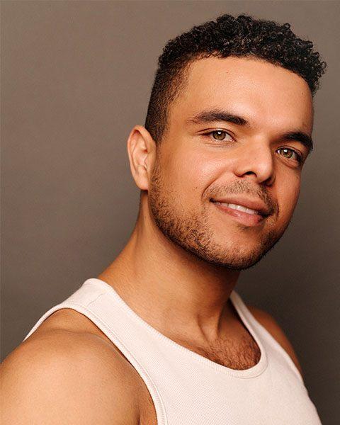 Blaine Alden Krauss as Eddie Kendricks in Ain't Too Proud, 2026 (Ogunquit Playhouse)